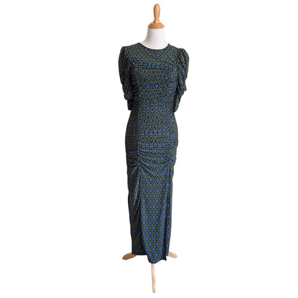 Free People Floral Midi Dress Cottagecore Romantic Feminine Boho OB2087472 - Picture 1 of 8
